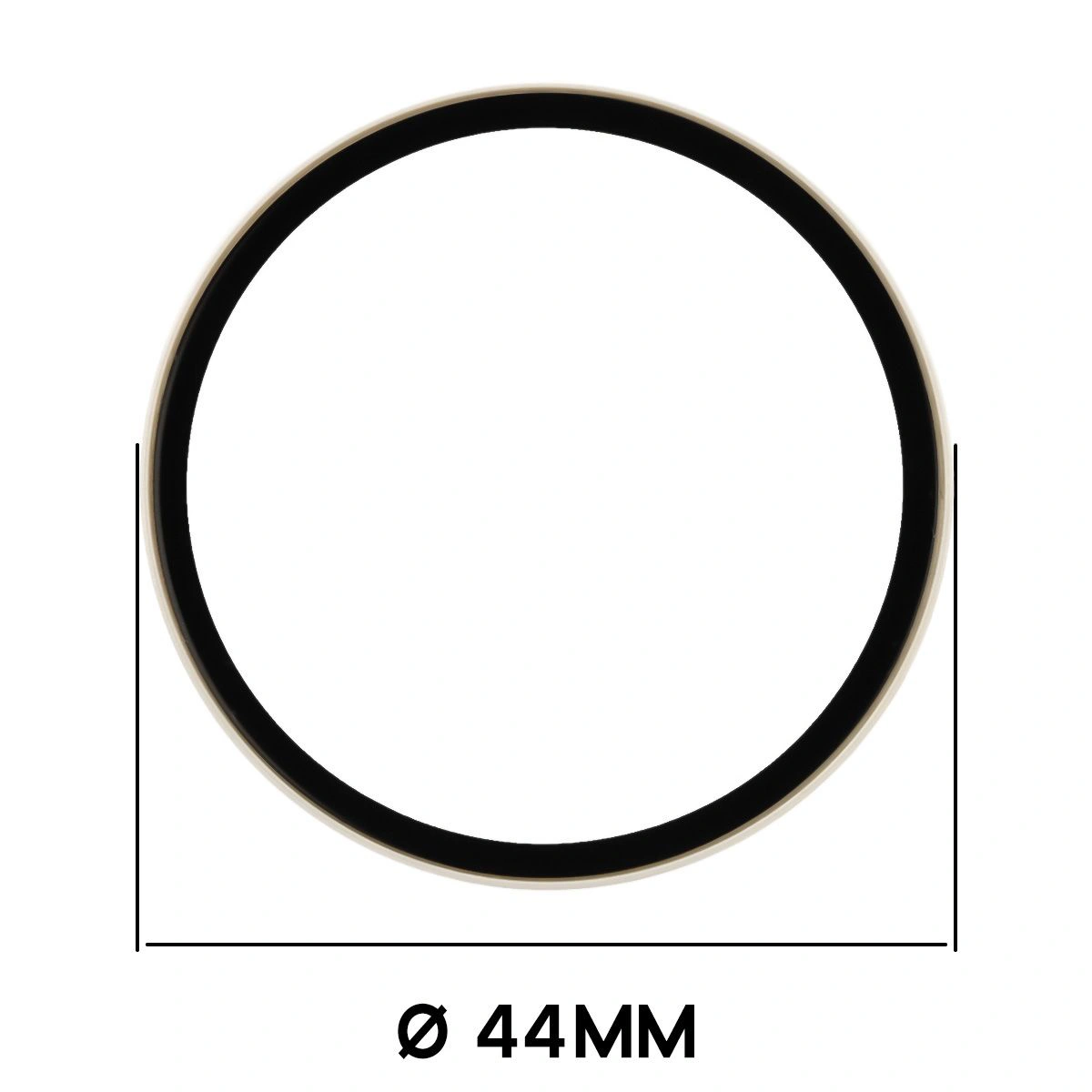 Wymiary etui Bizon Case Watch Adamo do Xiaomi Watch S4 41 mm
